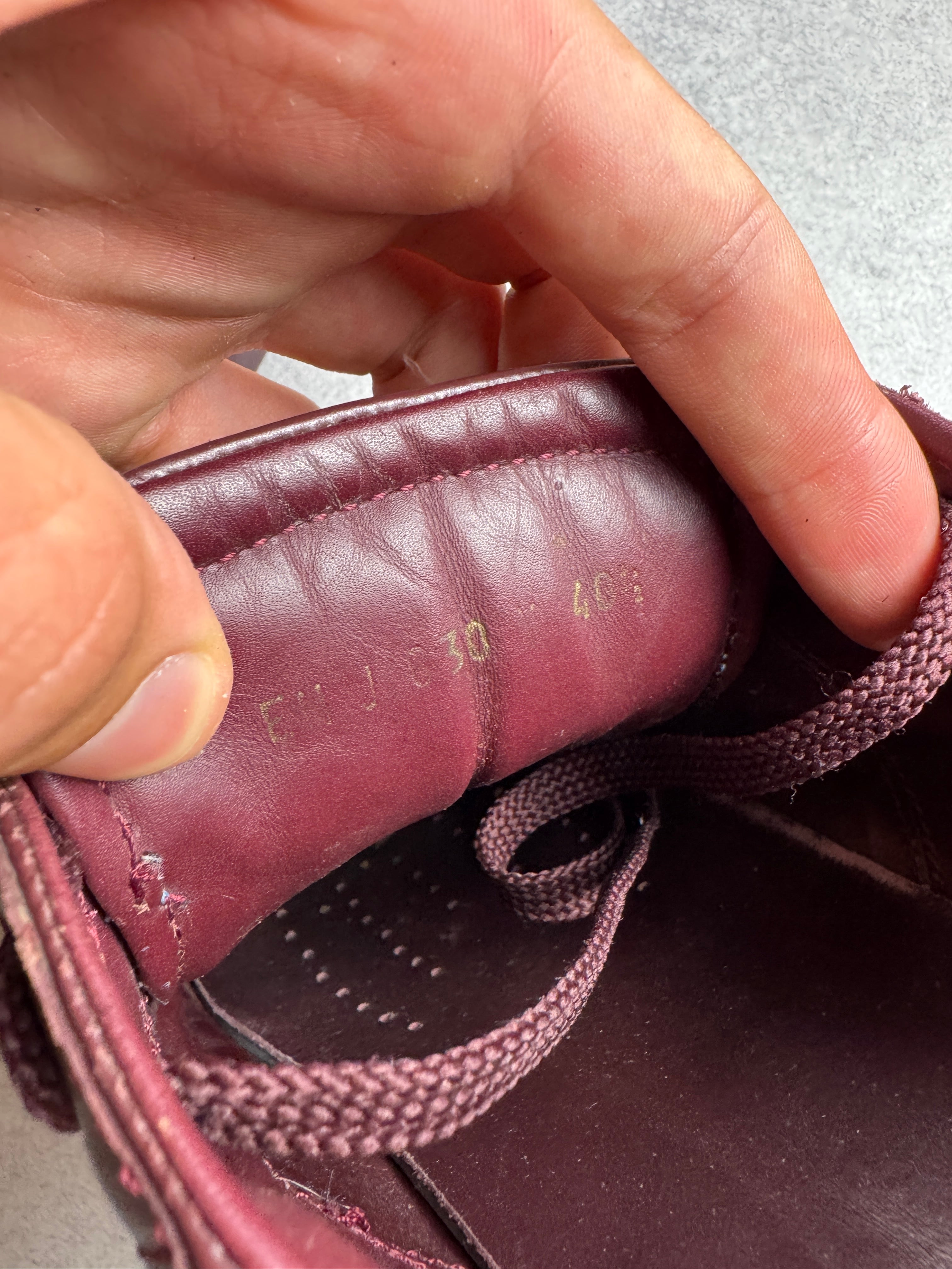 Valentino Garavani rocksud bordeaux & light blue 40,5/7,5 Valentino Garavani