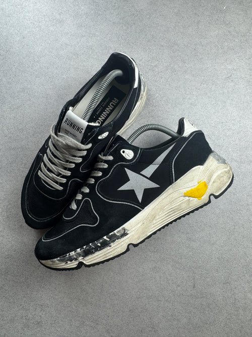 Golden Goose Running Black White 41/8 Golden Goose