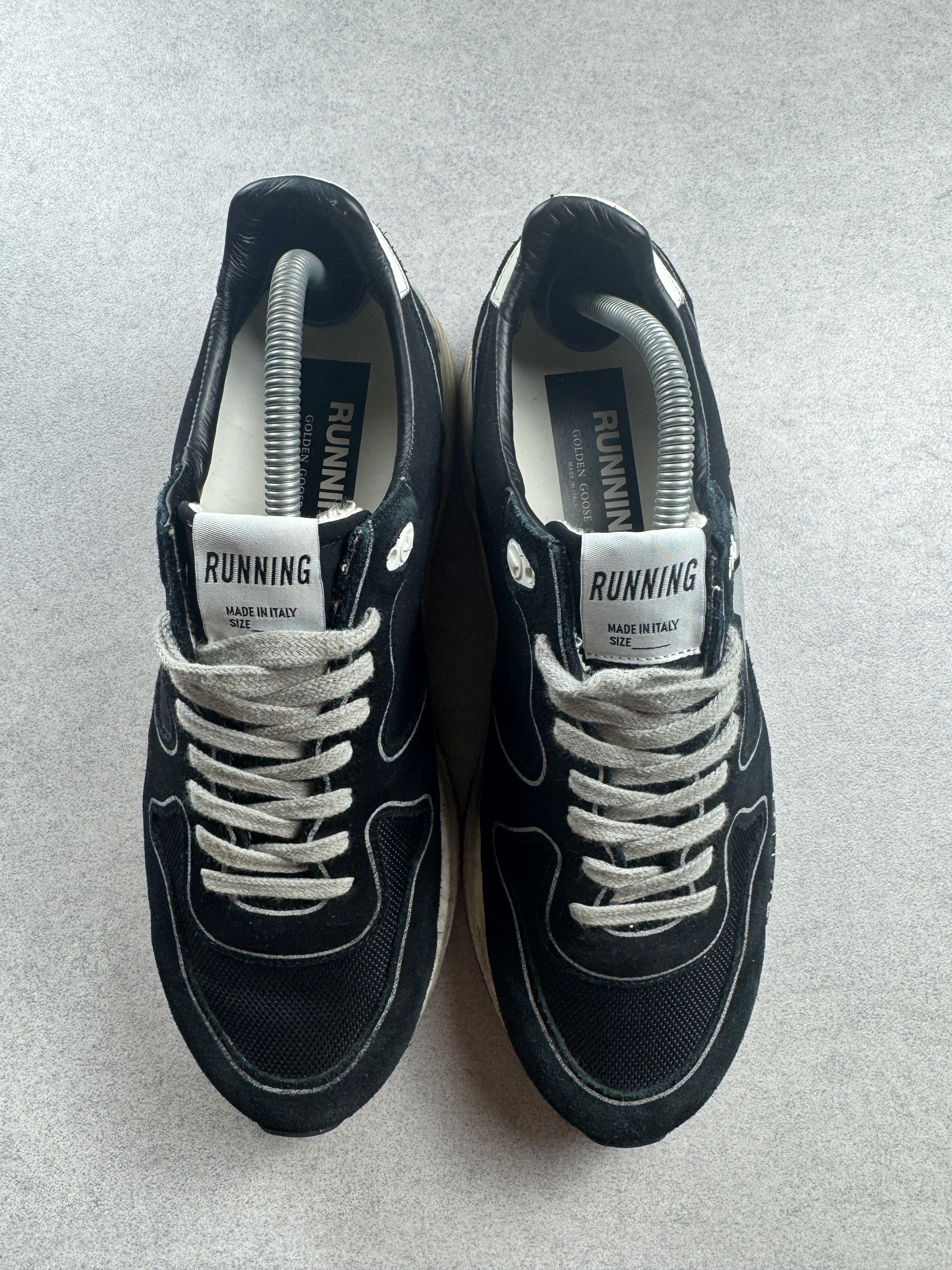Golden Goose Running Black White 41/8 Golden Goose