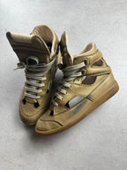 Vintage Maison Margiela Cutout High-Top 2009 Marron 36/6 Maison Margiela