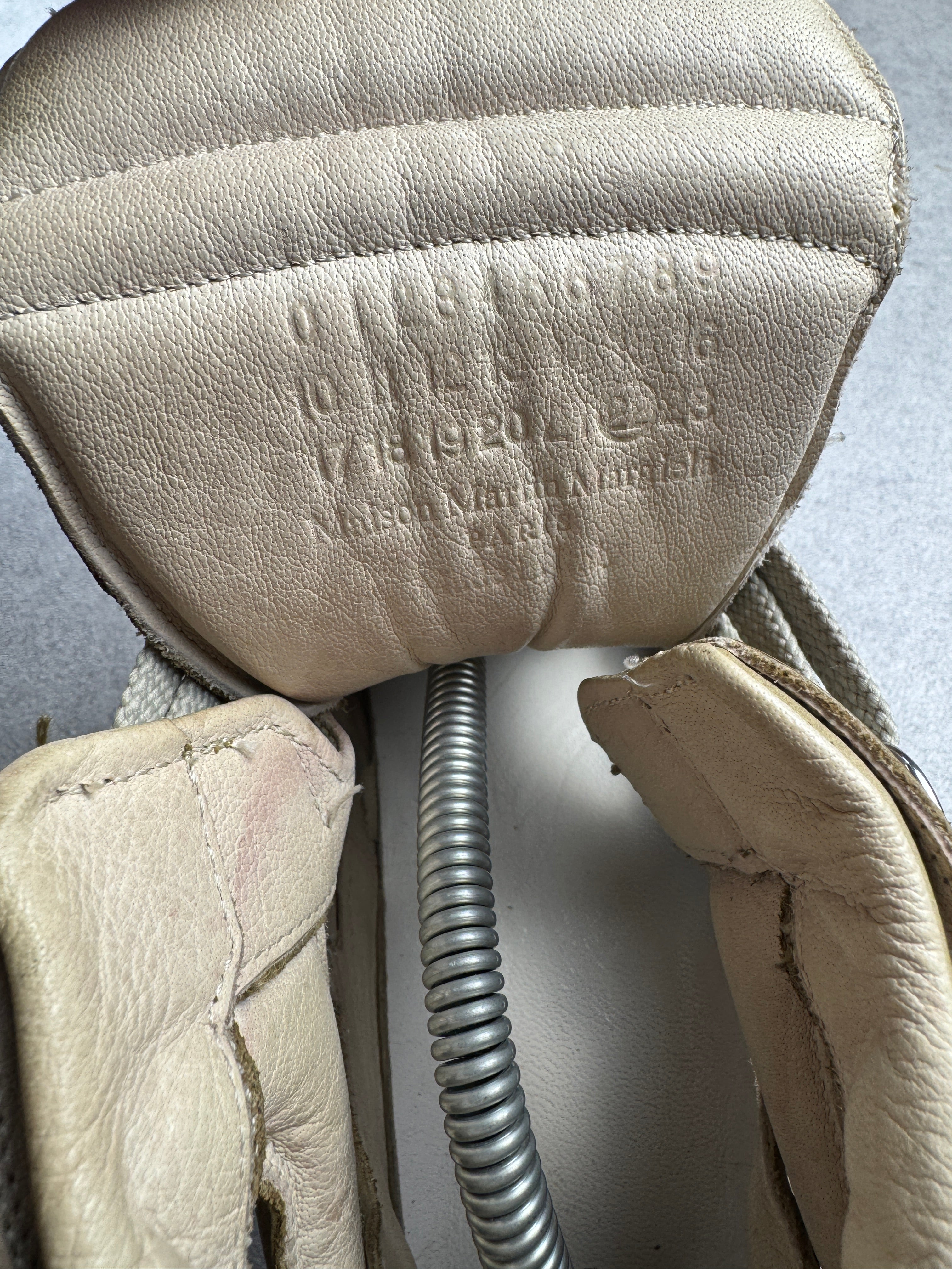 Vintage Maison Margiela Cutout High-Top 2009 Marron 36/6 Maison Margiela