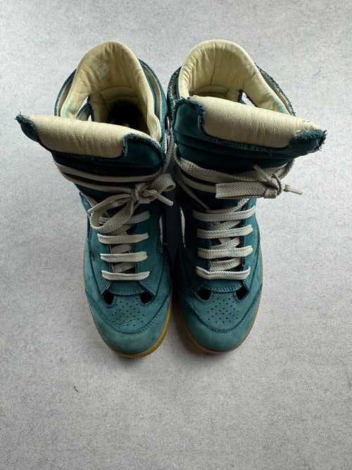 Vintage Maison Margiela Cutout High-Top 2009 bleu 37/7 Maison Margiela