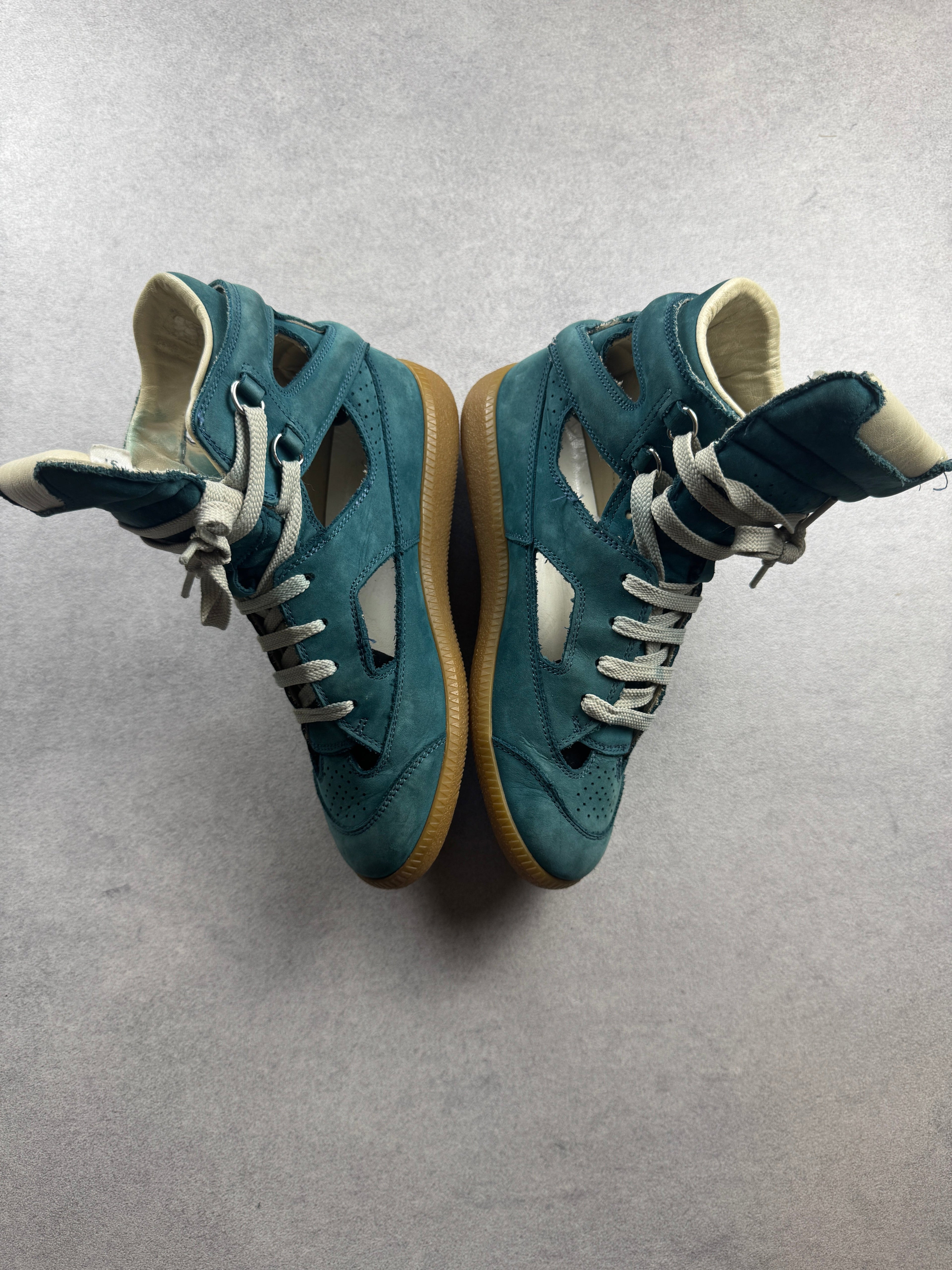 Vintage Maison Margiela Cutout High-Top 2009 bleu 37/7 Maison Margiela