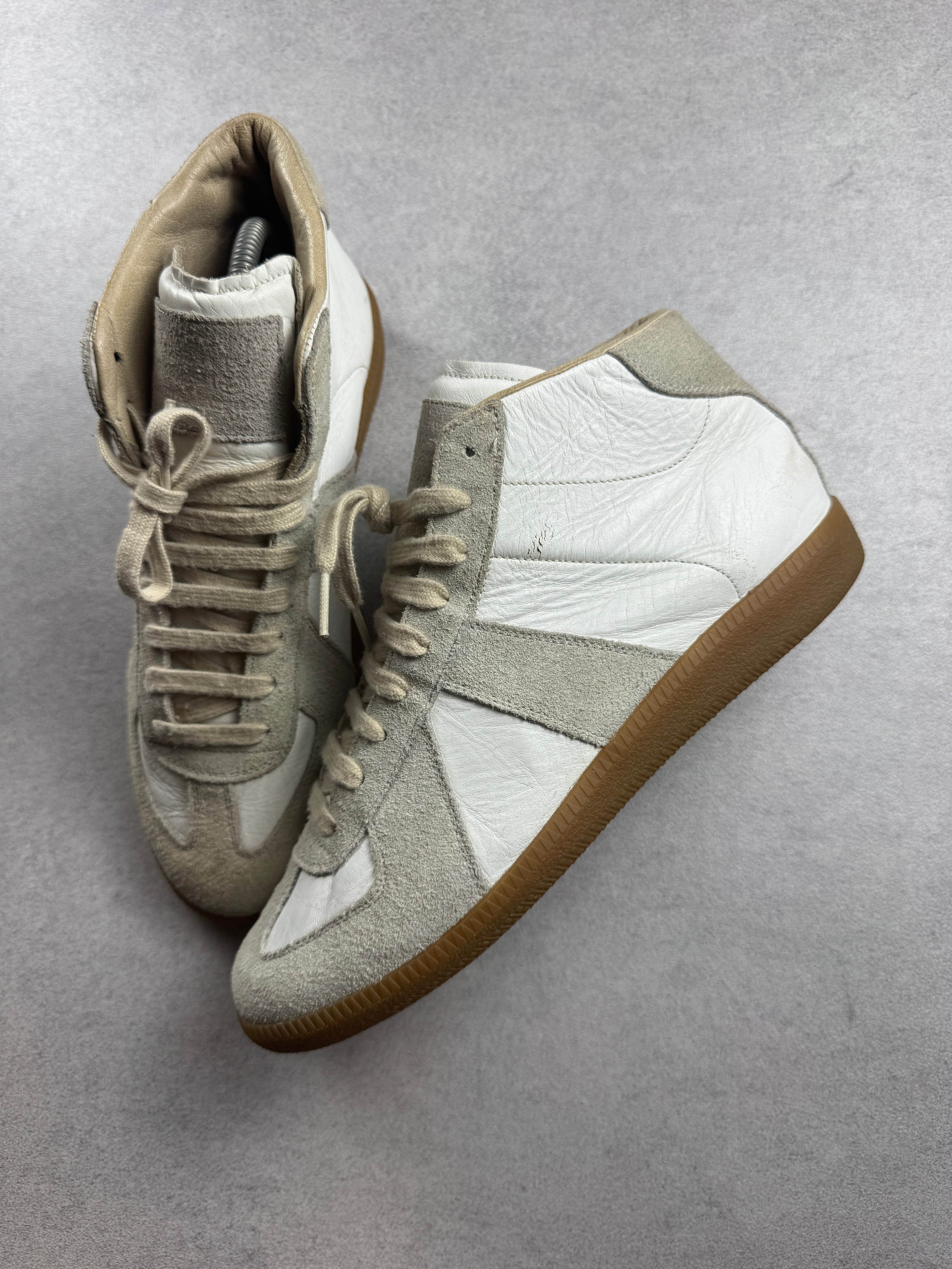 Vintage Maison Margiela Replica High blanche 41/8 Maison Margiela