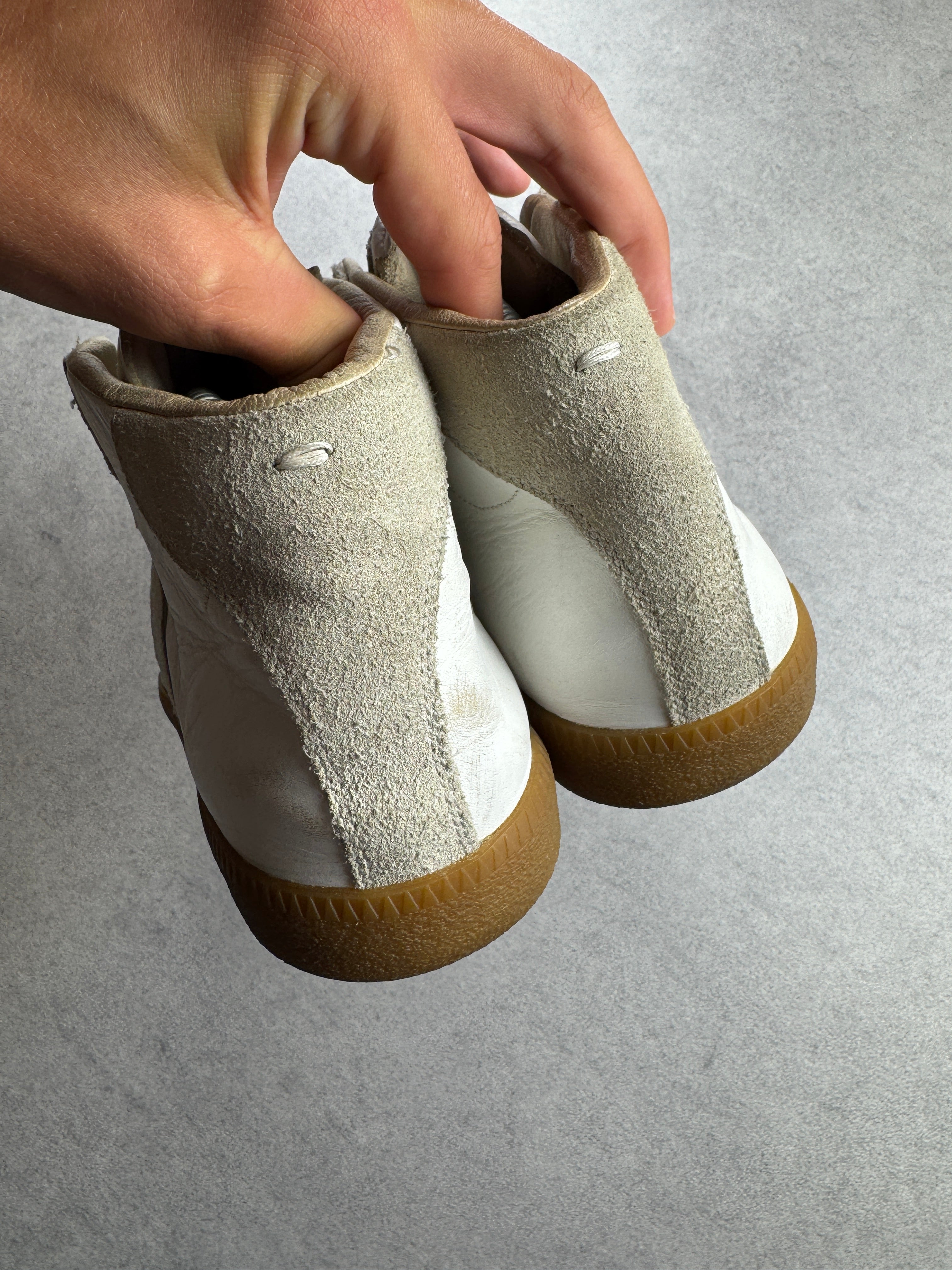 Vintage Maison Margiela Replica High blanche 41/8 Maison Margiela