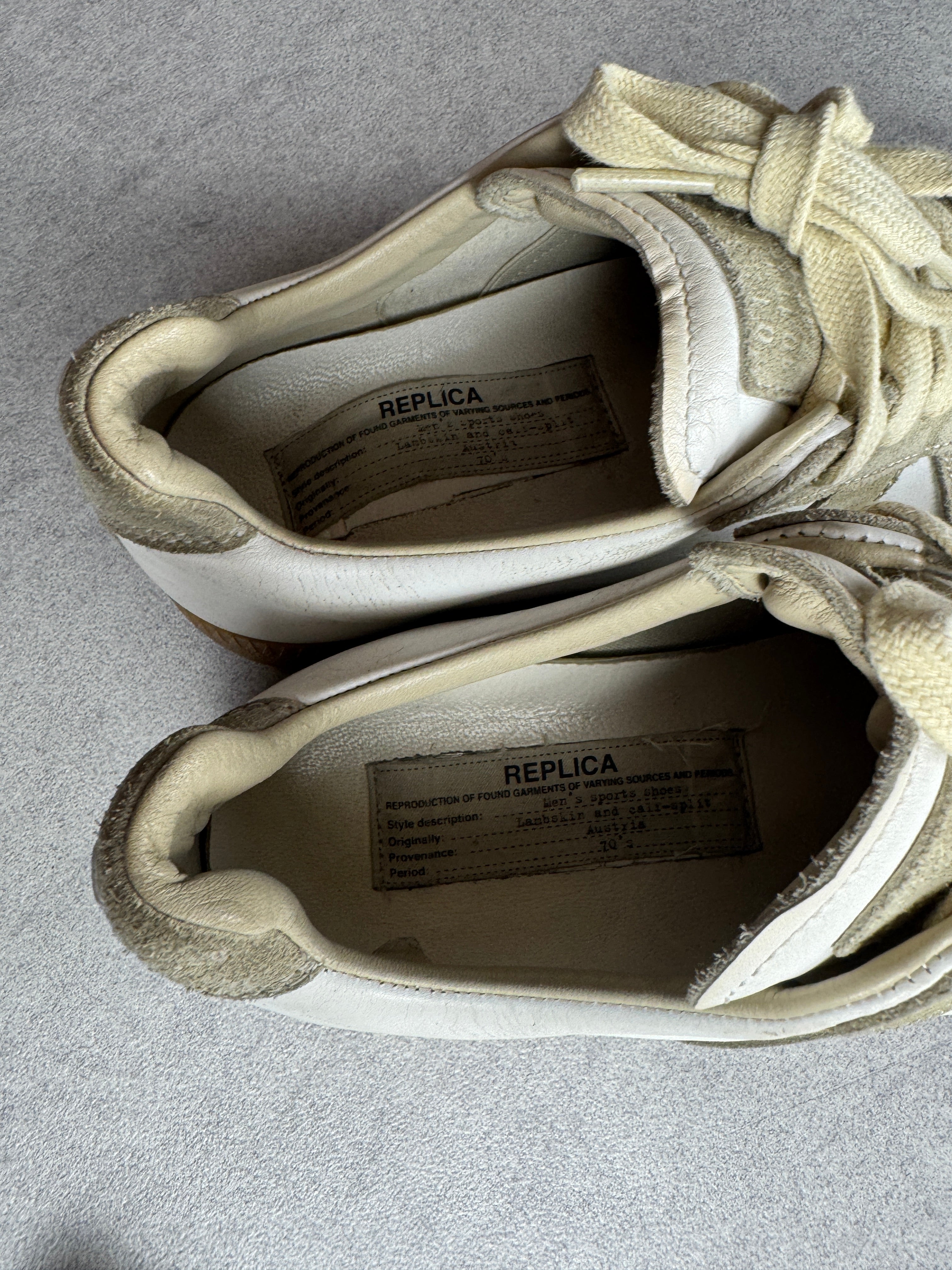 Vintage Maison Margiela Replica blanche 38/5 Maison Margiela