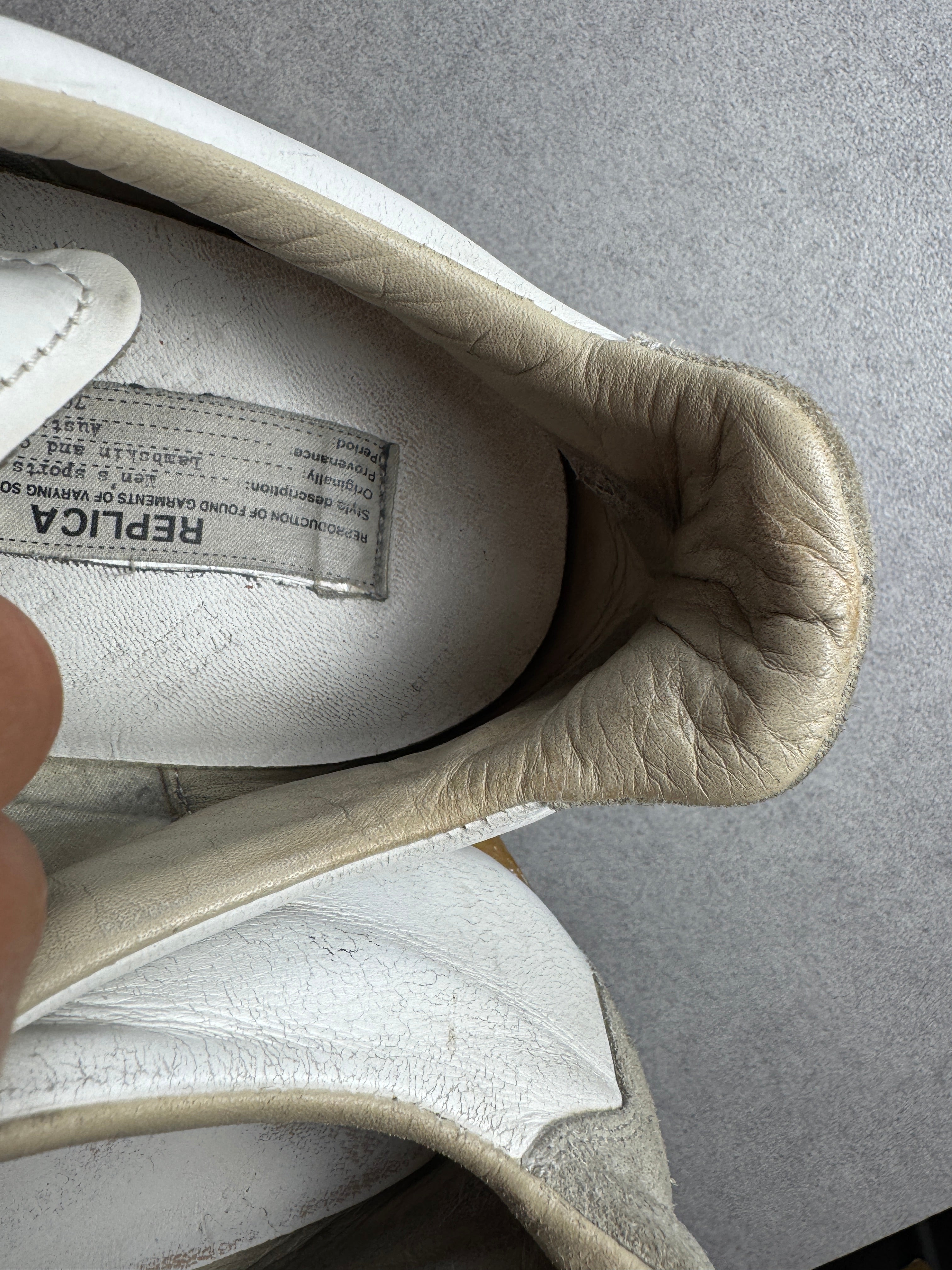 Vintage Maison Margiela Replica  blanche 42/9 Maison Margiela
