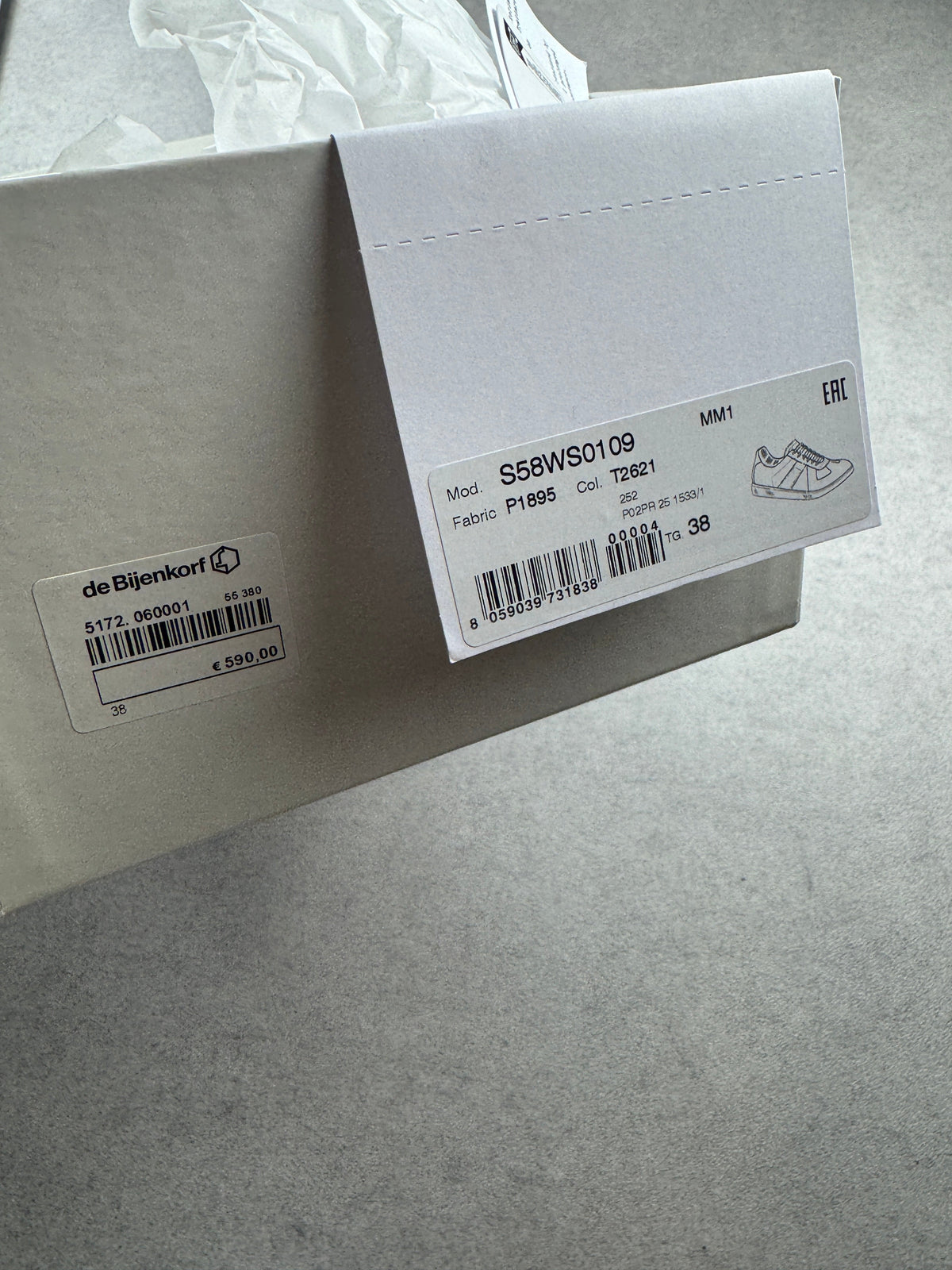Maison Margiela Replica marron 38/6 Maison Margiela