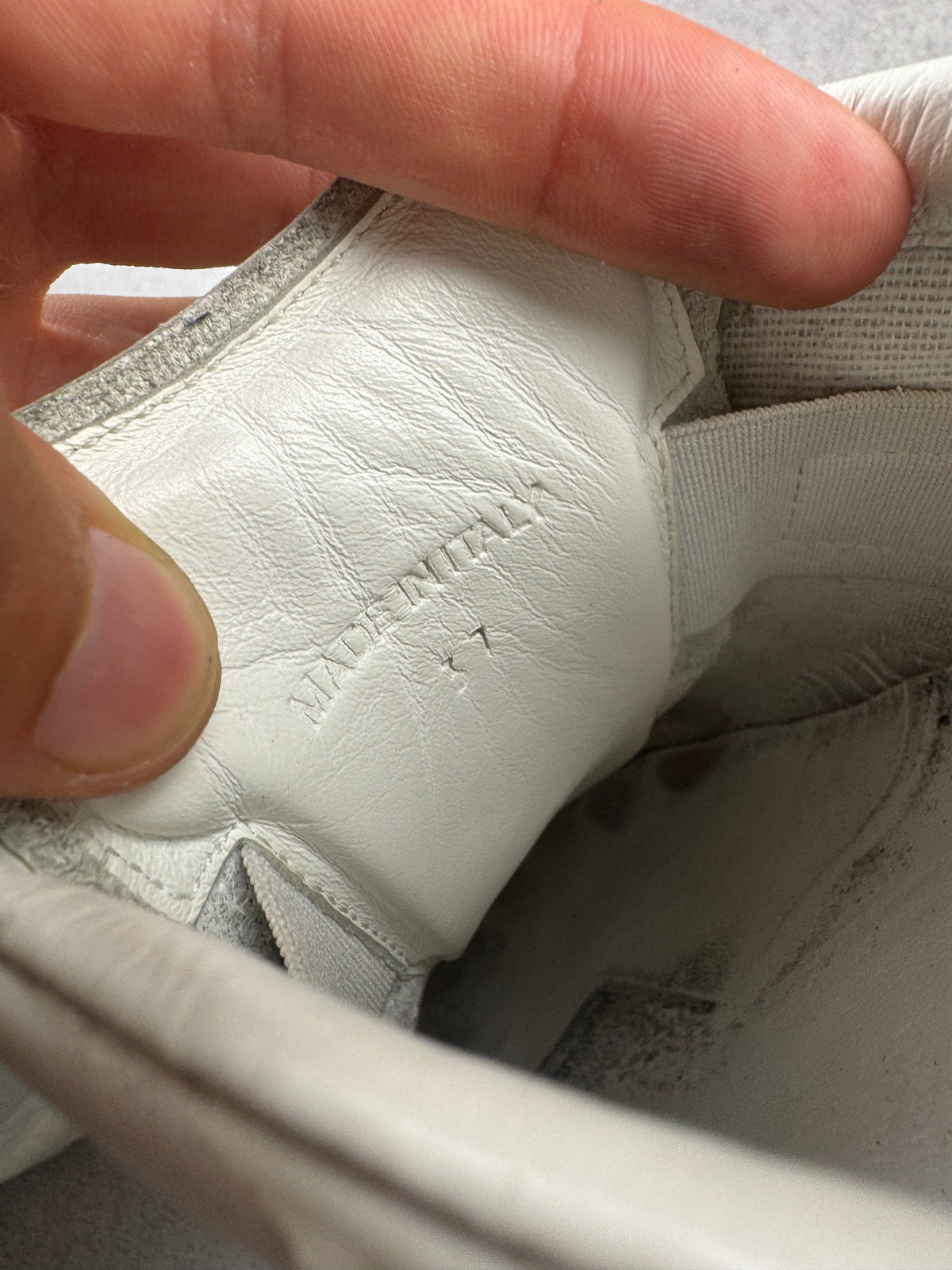 Vintage Maison Margiela Replica Vinyle — blanche Maison Margiela