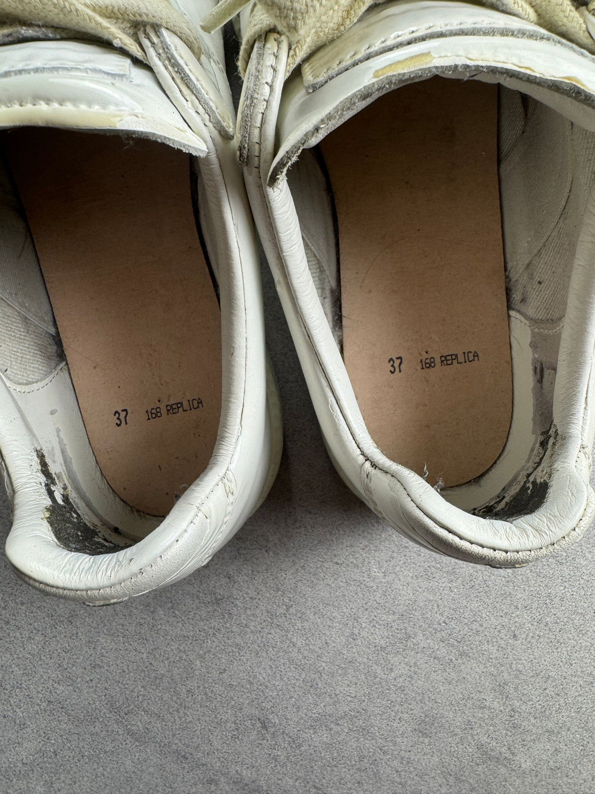 Vintage Maison Margiela Replica Vinyle — blanche Maison Margiela