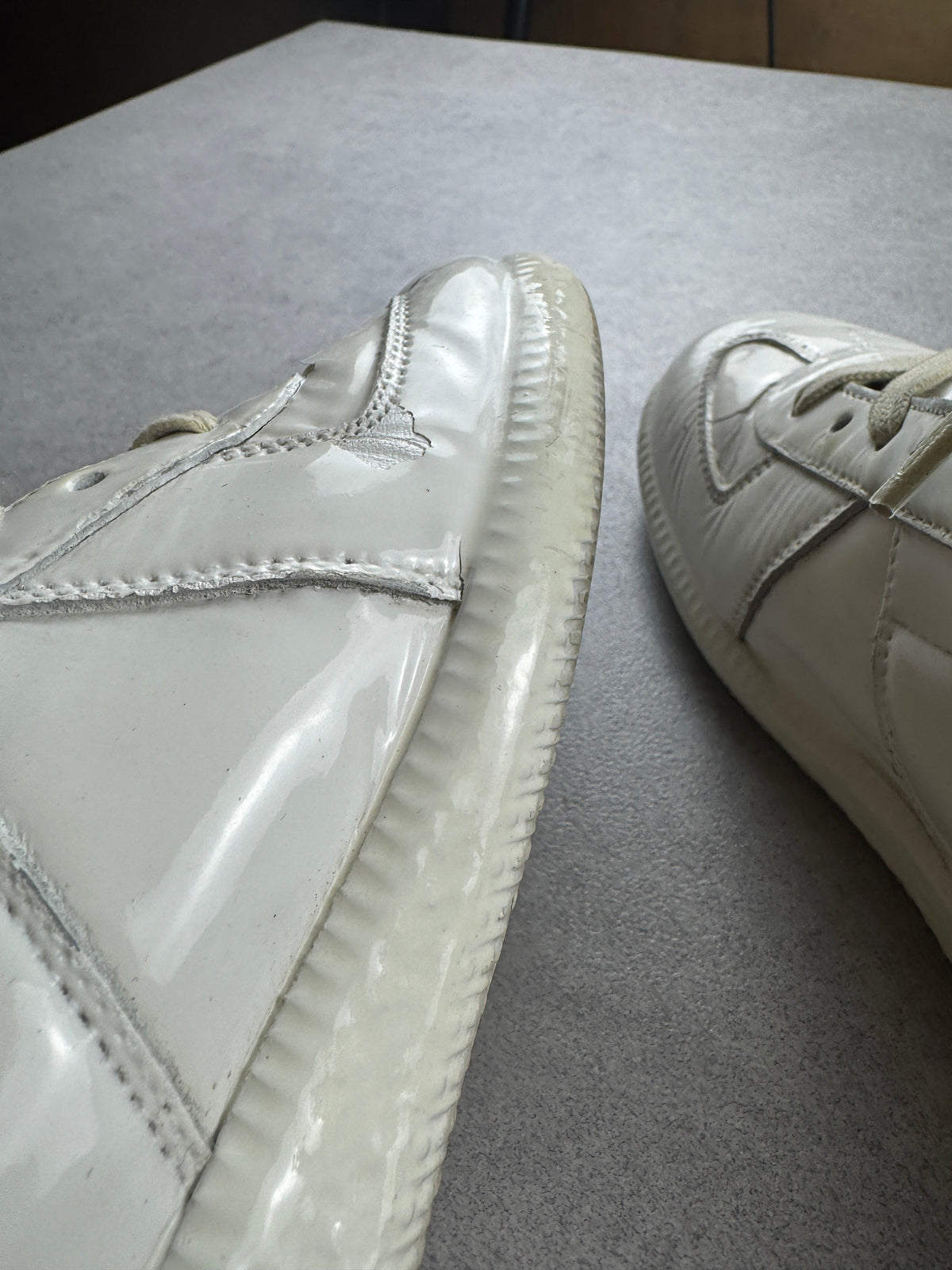 Vintage Maison Margiela Replica Vinyle — blanche Maison Margiela