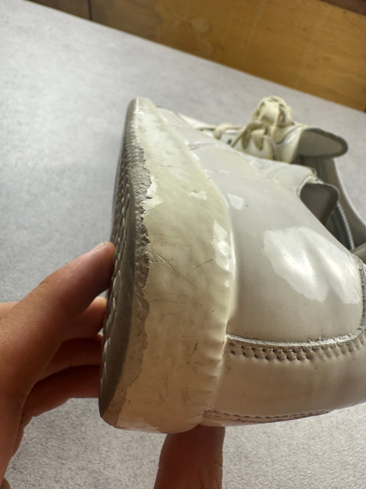 Vintage Maison Margiela Replica Vinyle — blanche Maison Margiela