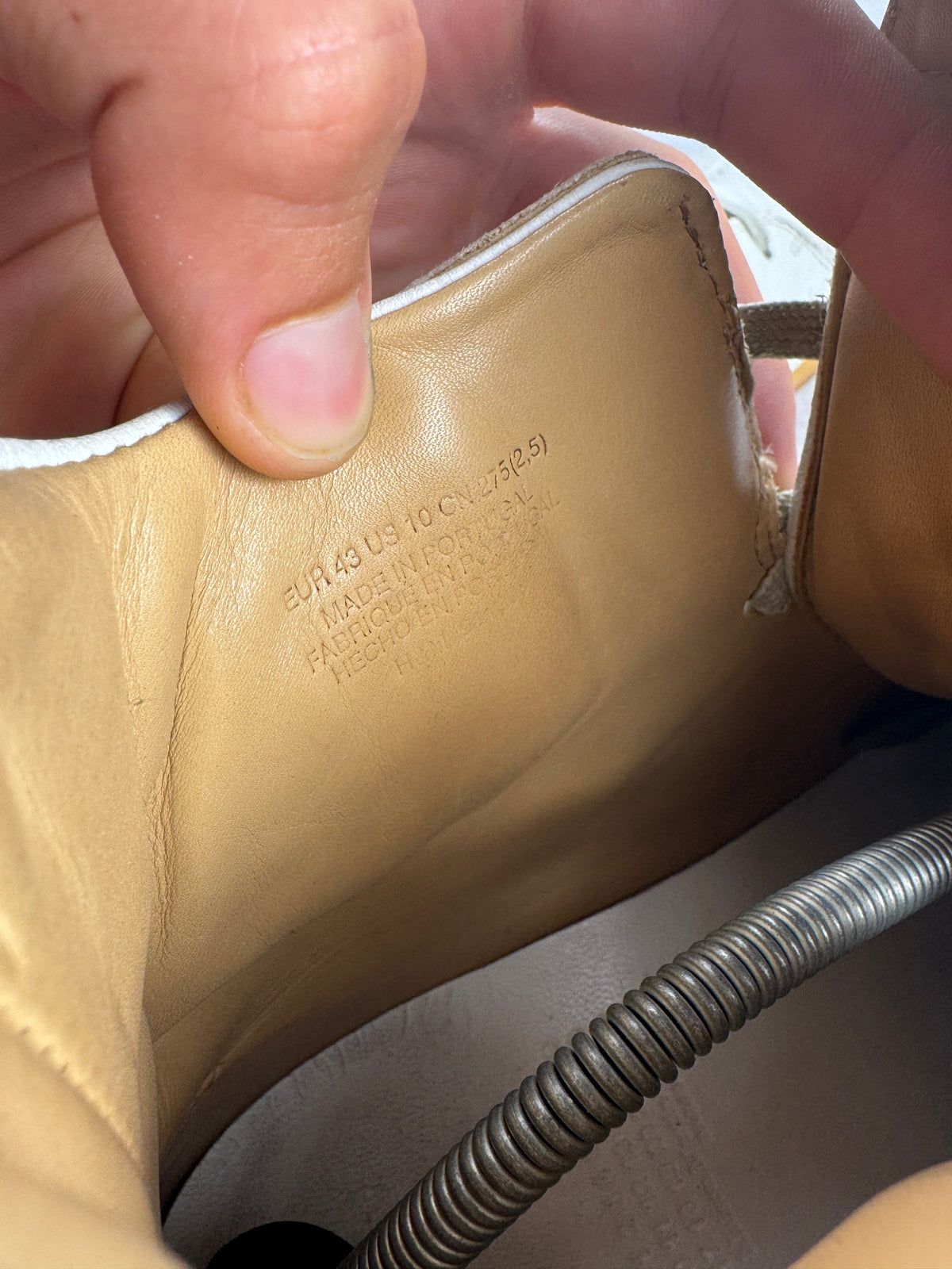Vintage Maison Margiela X HM Hi-Top 43/11 Maison Margiela