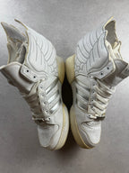Adidas X Jeremy Scott Wings Blanc et Argenté 41/8 Adidas X Jeremy Scott