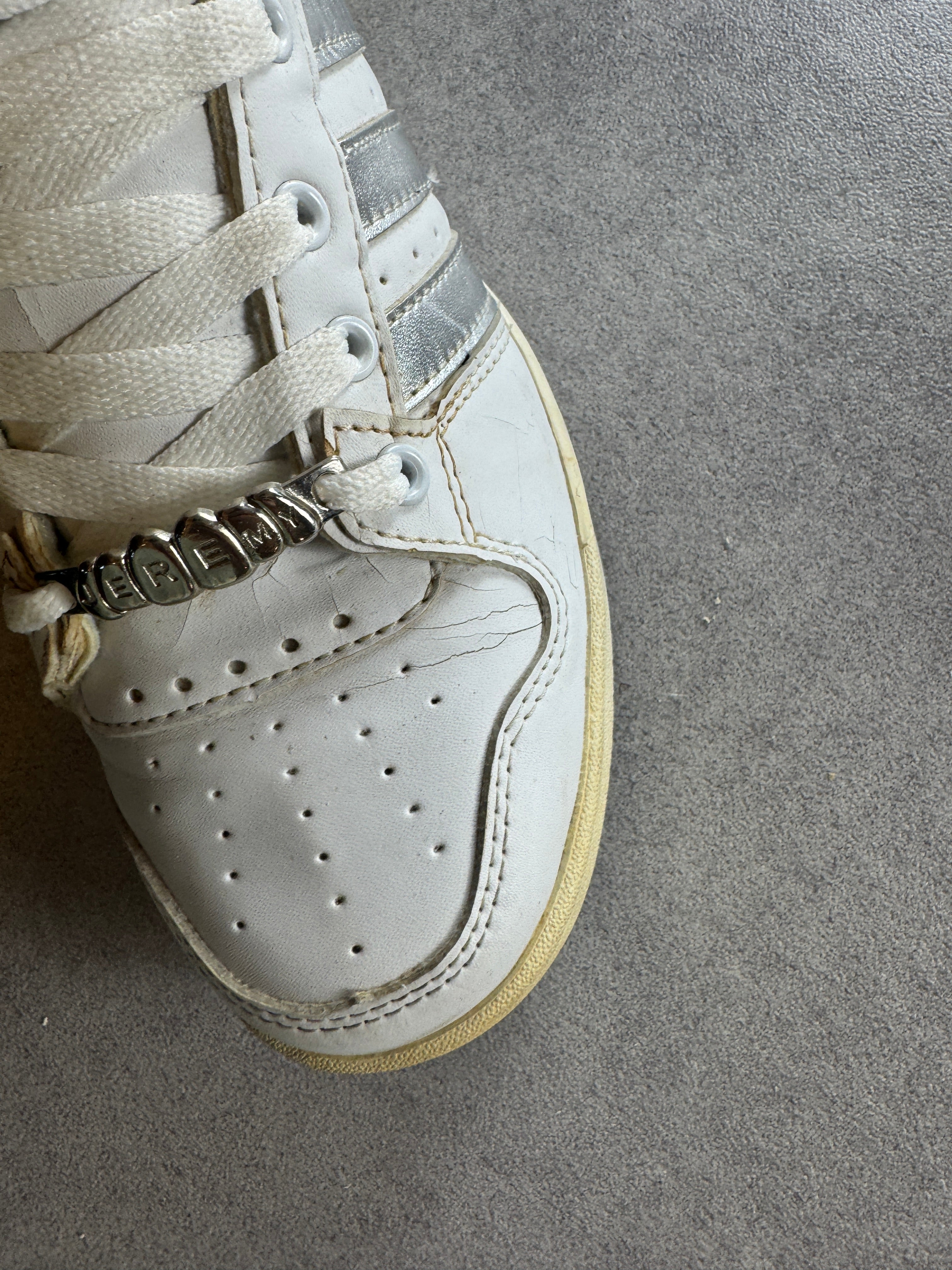 Adidas X Jeremy Scott Wings Blanc et Argenté 41/8 Adidas X Jeremy Scott