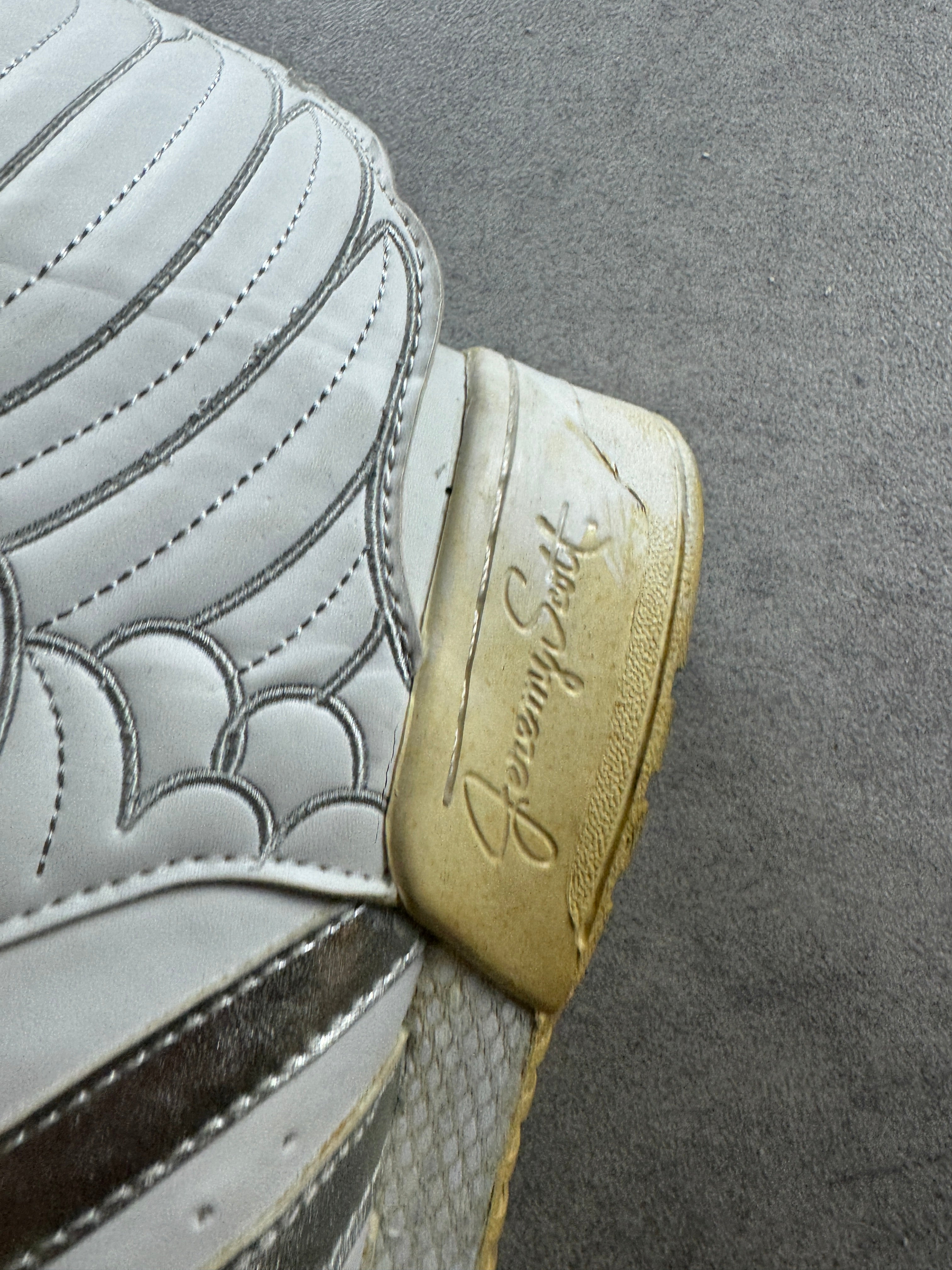 Adidas X Jeremy Scott Wings Blanc et Argenté 41/8 Adidas X Jeremy Scott