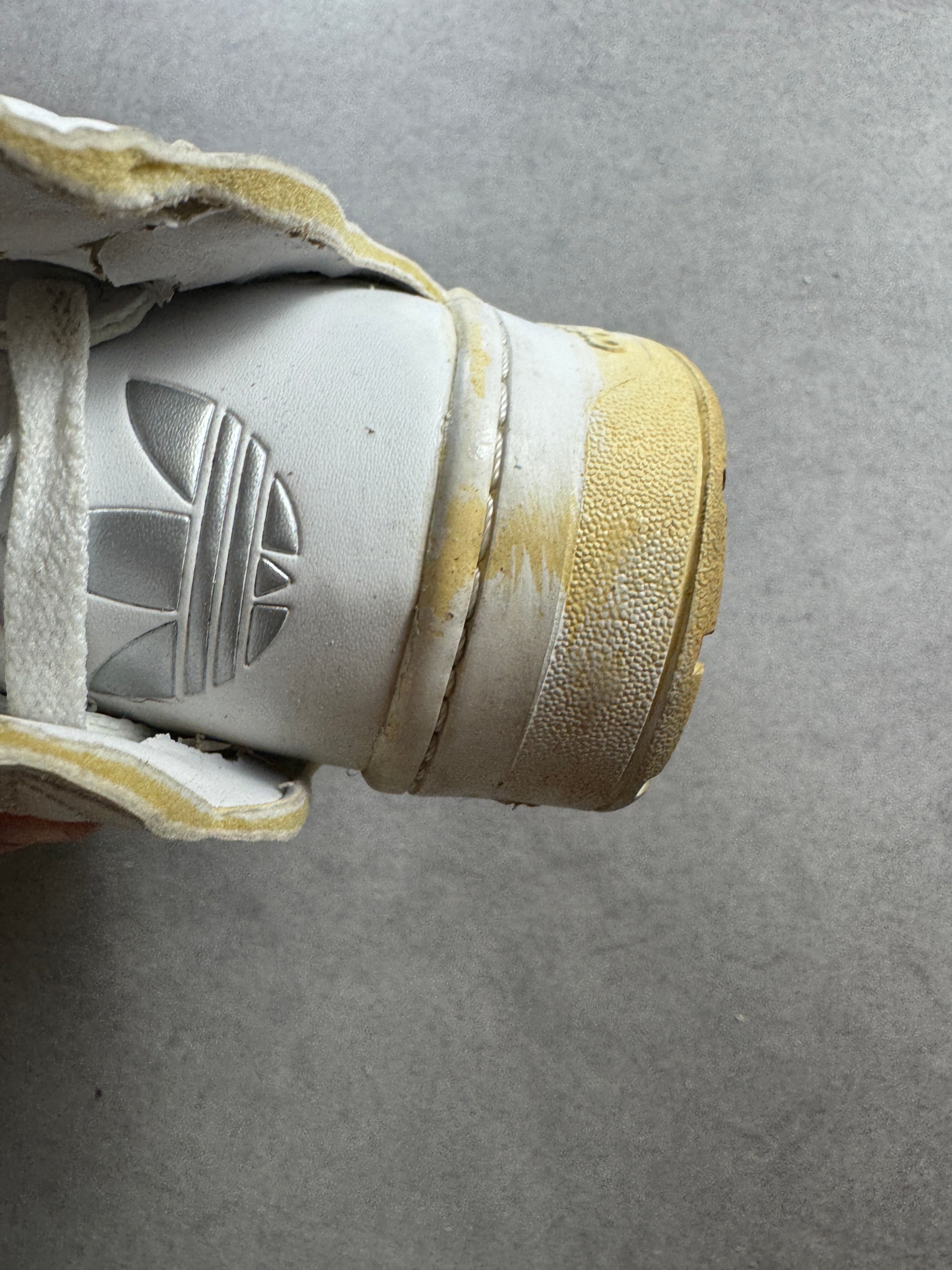 Adidas X Jeremy Scott Wings Blanc et Argenté 41/8 Adidas X Jeremy Scott