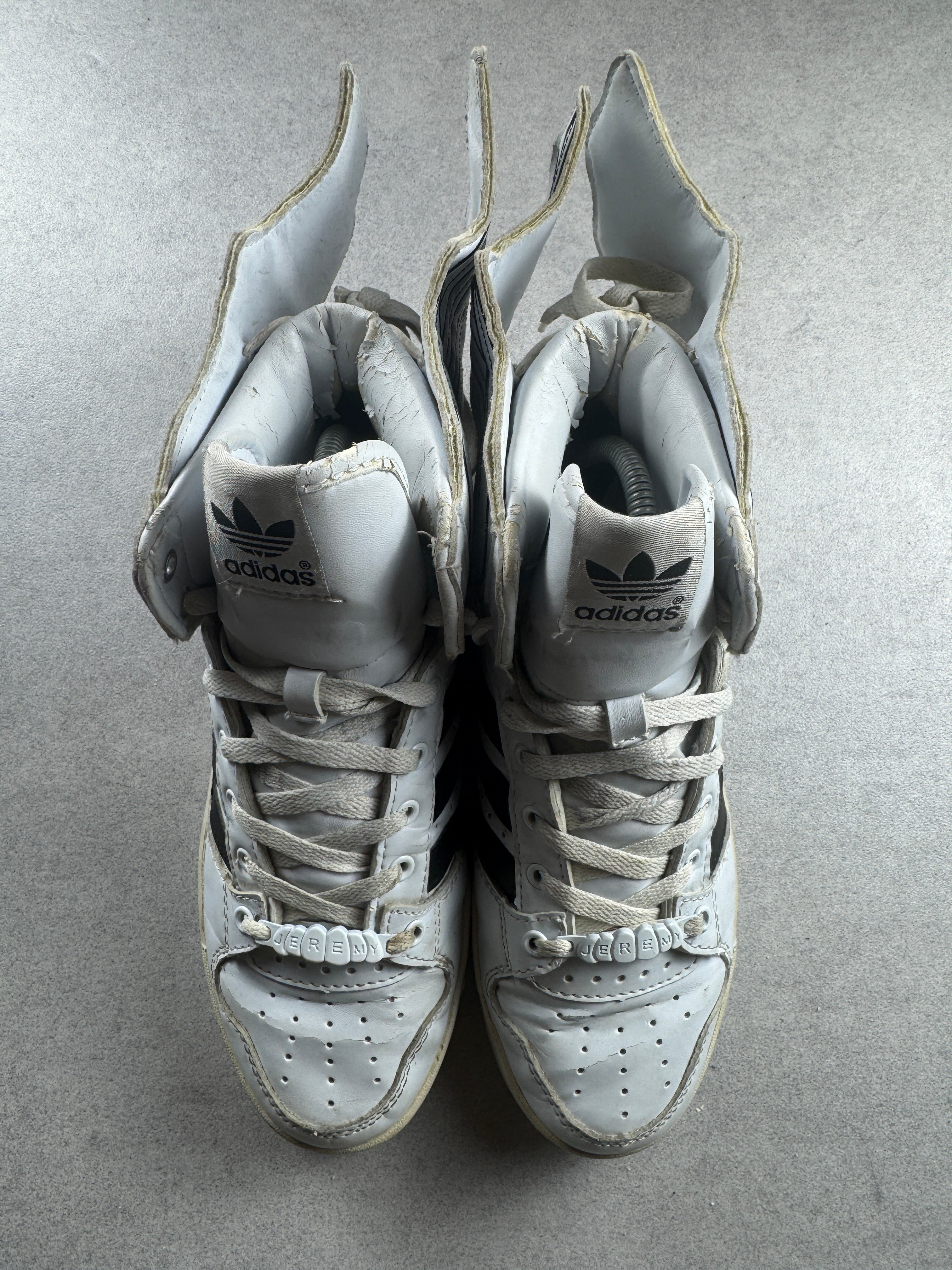 Adidas X Jeremy Scott Wings blanc et noir 40/7 Adidas X Jeremy Scott
