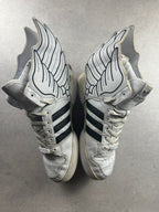 Adidas X Jeremy Scott Wings blanc et noir 40/7 Adidas X Jeremy Scott