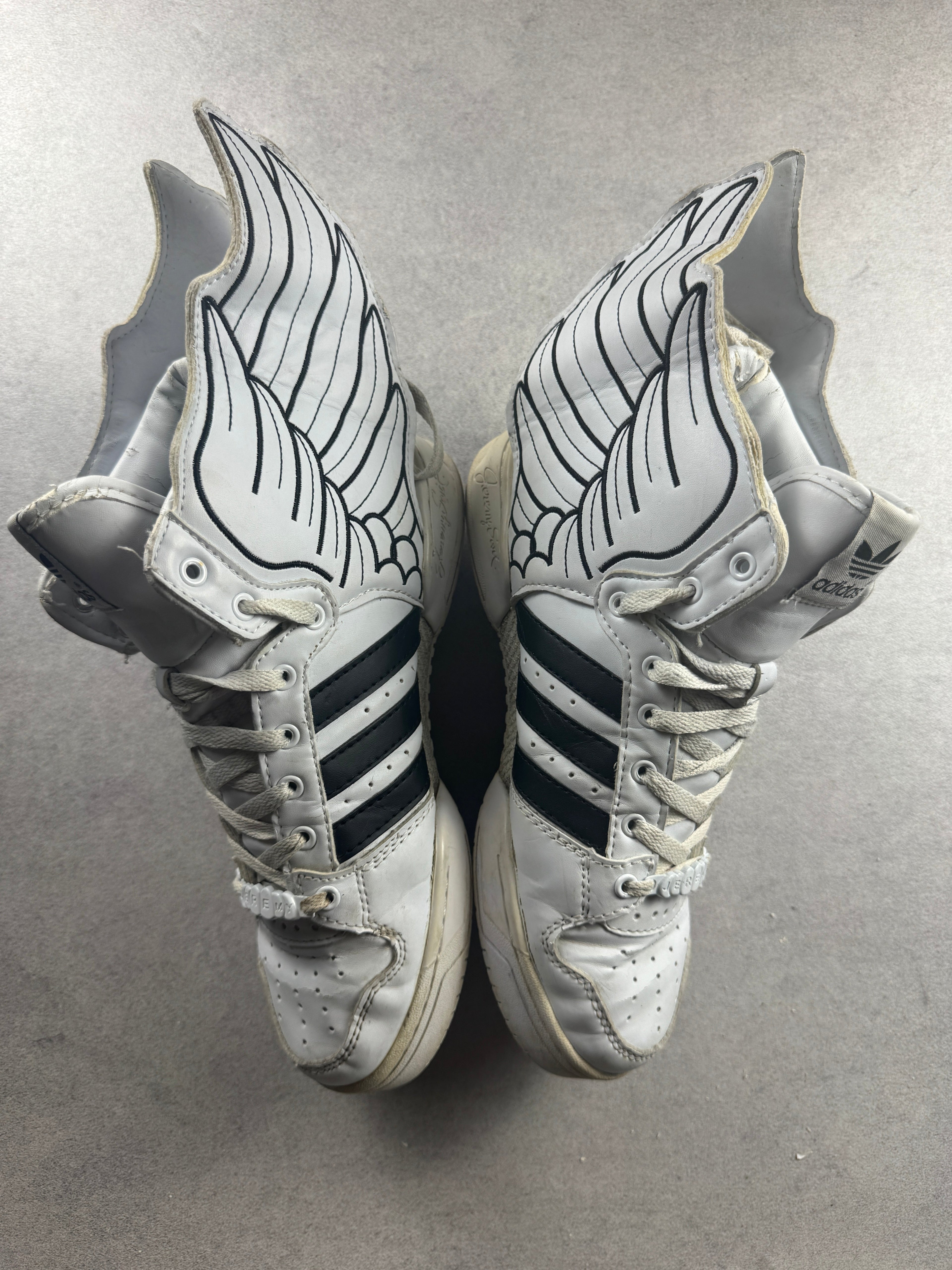 Adidas X Jeremy Scott Wings blanc et noir 40/7 Adidas X Jeremy Scott