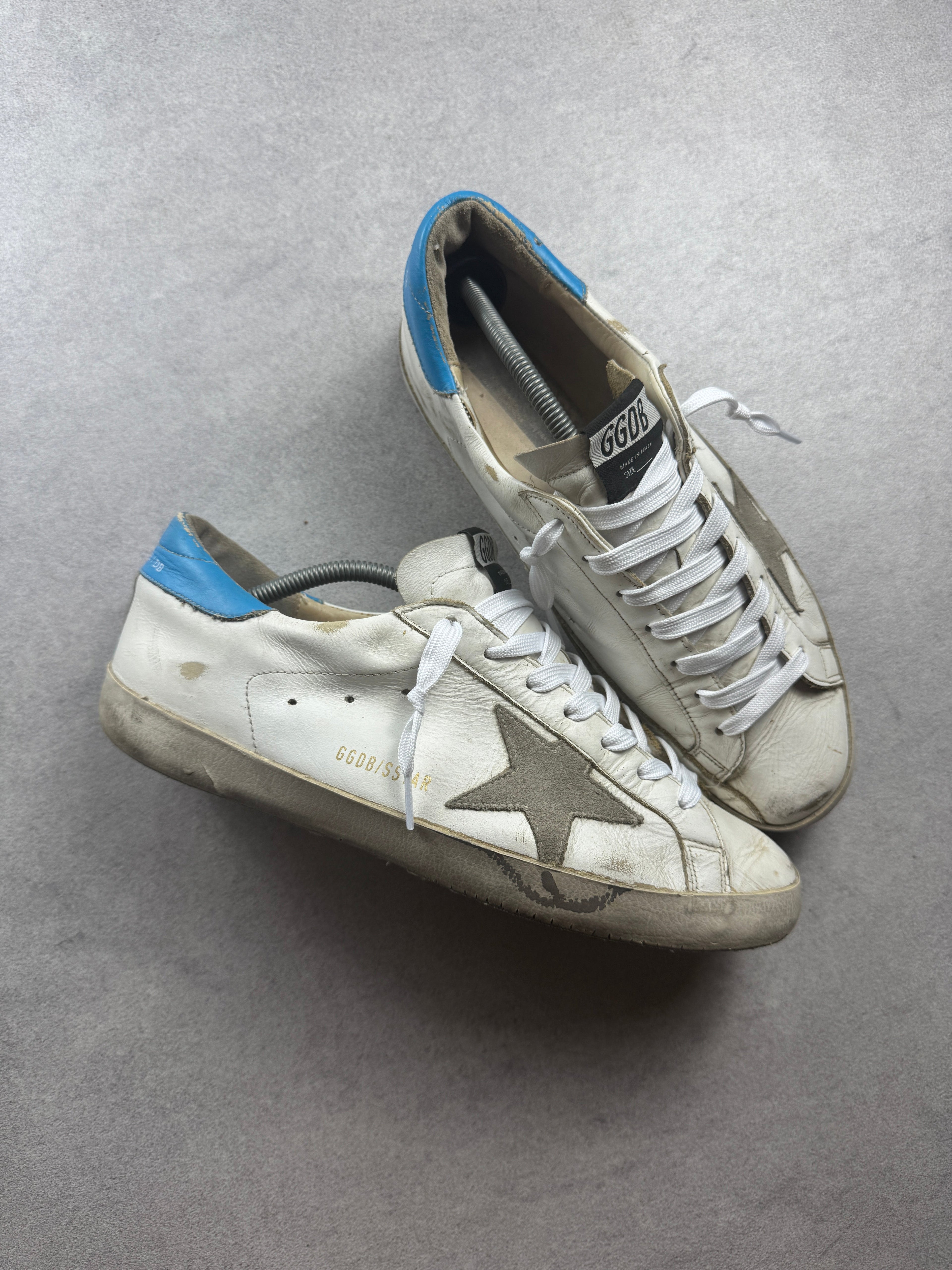 Golden Goose Superstar blanche et bleu 44/12 Golden Goose