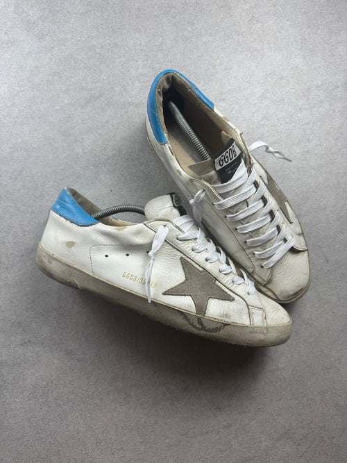 Golden Goose Superstar blanche et bleu 44/12 Golden Goose