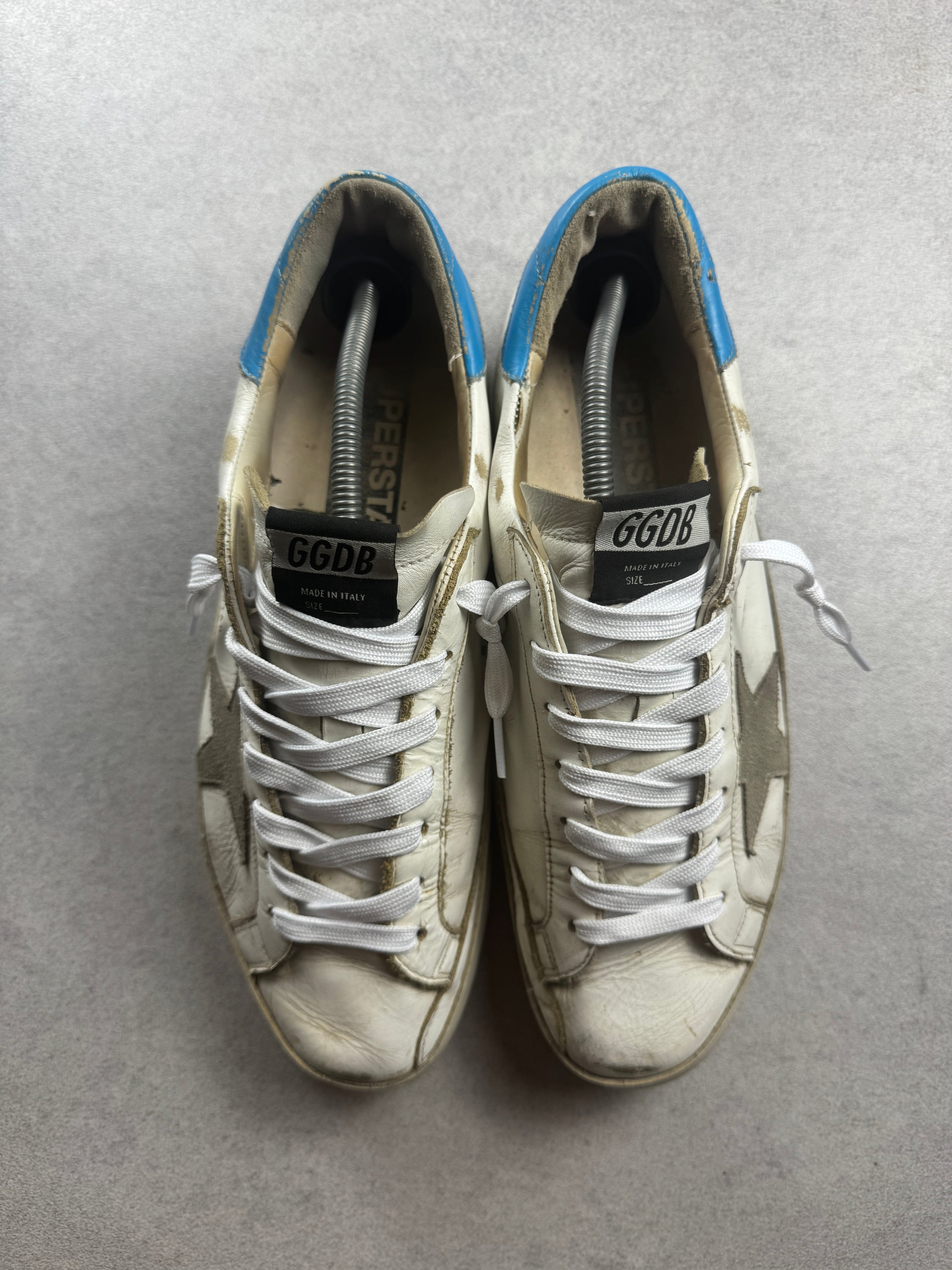 Golden Goose Superstar blanche et bleu 44/12 Golden Goose