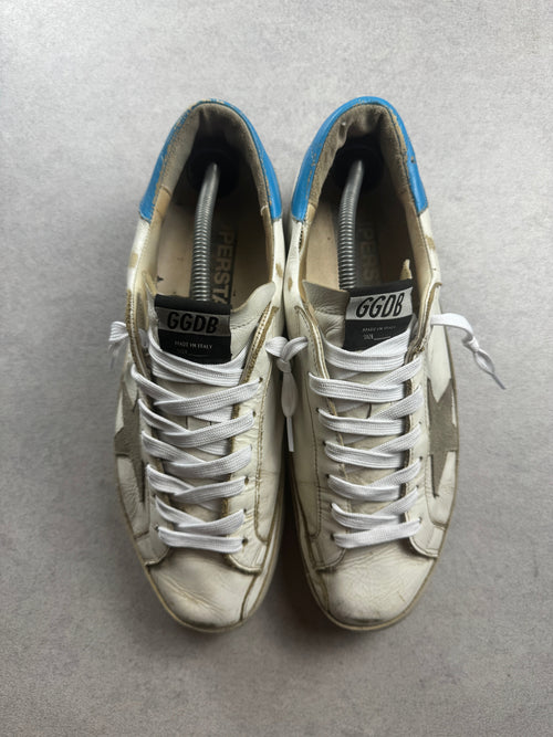 Golden Goose Superstar blanche et bleu 44/12 Golden Goose