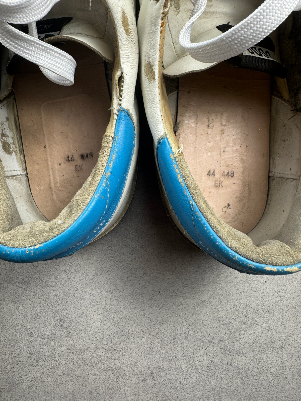 Golden Goose Superstar blanche et bleu 44/12 Golden Goose