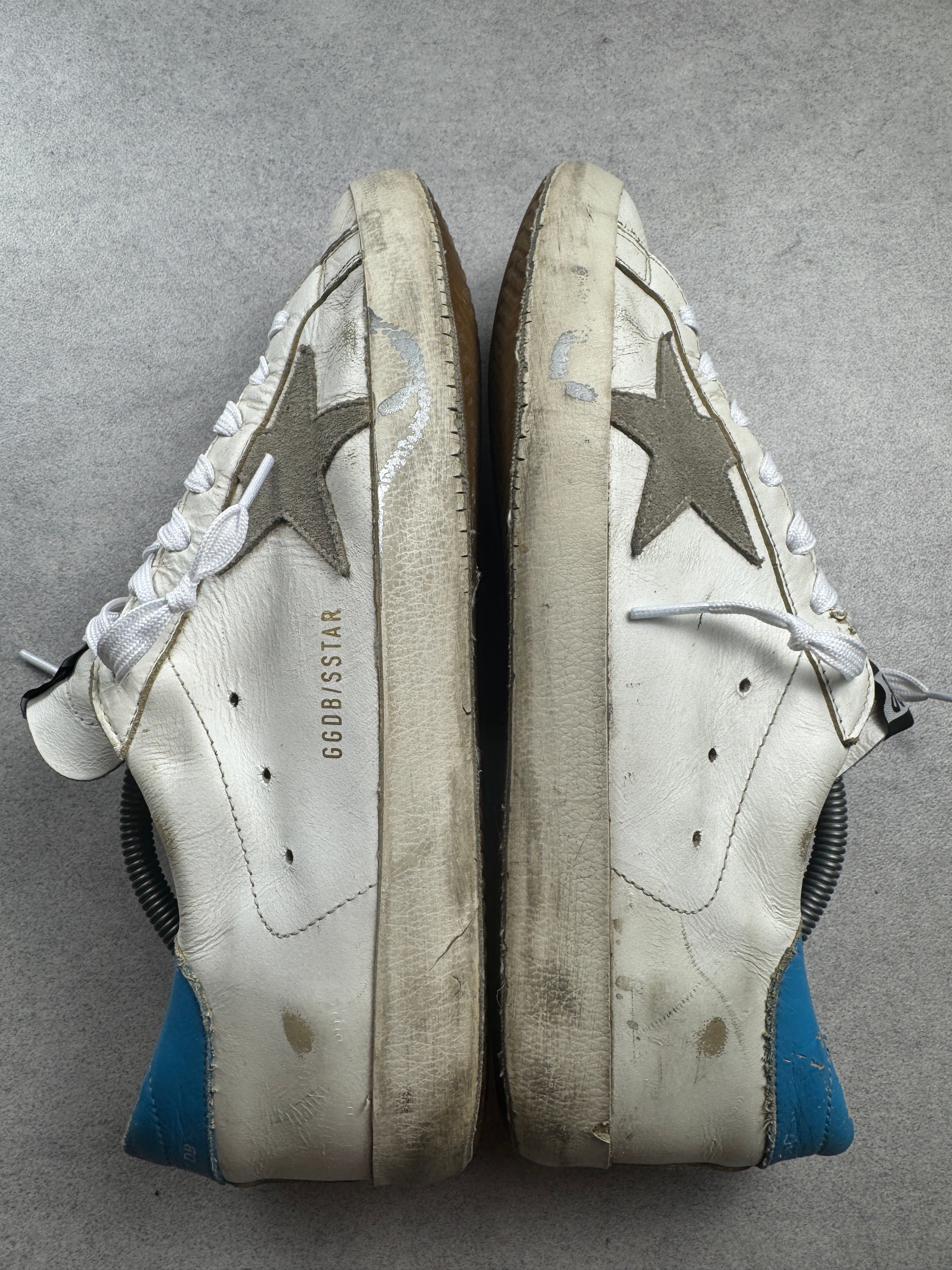 Golden Goose Superstar blanche et bleu 44/12 Golden Goose