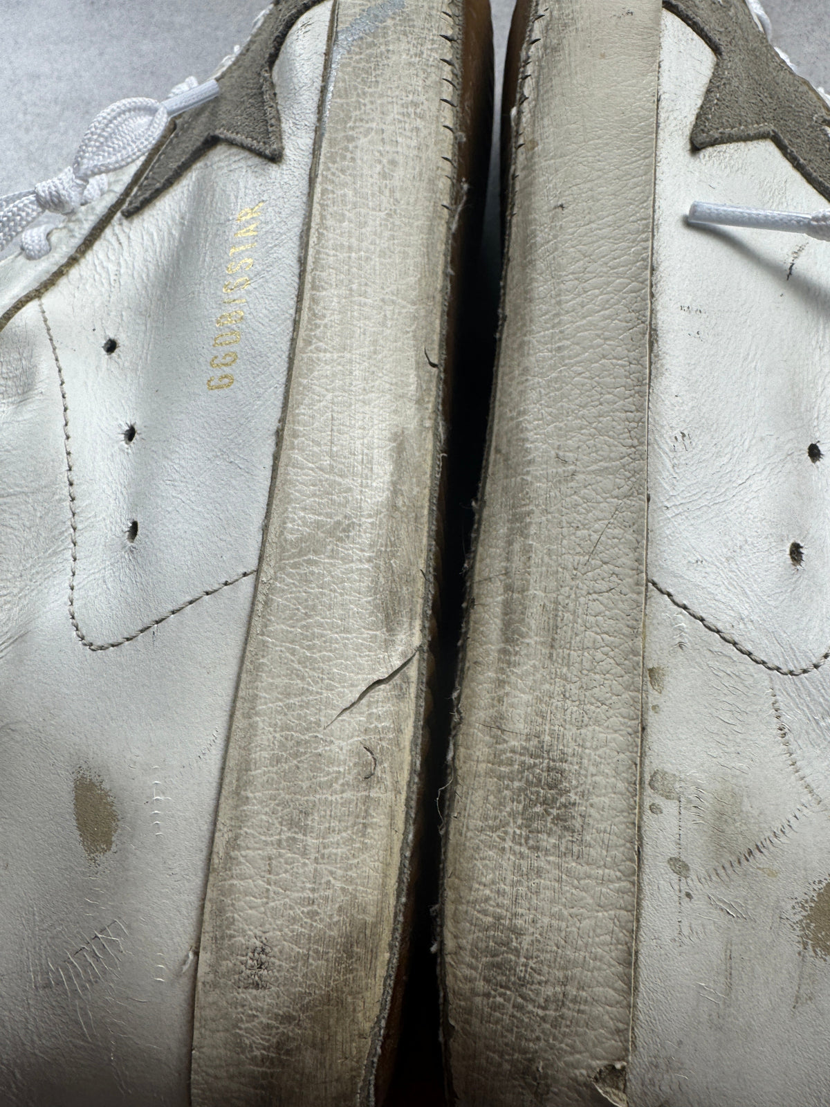 Golden Goose Superstar blanche et bleu 44/12 Golden Goose