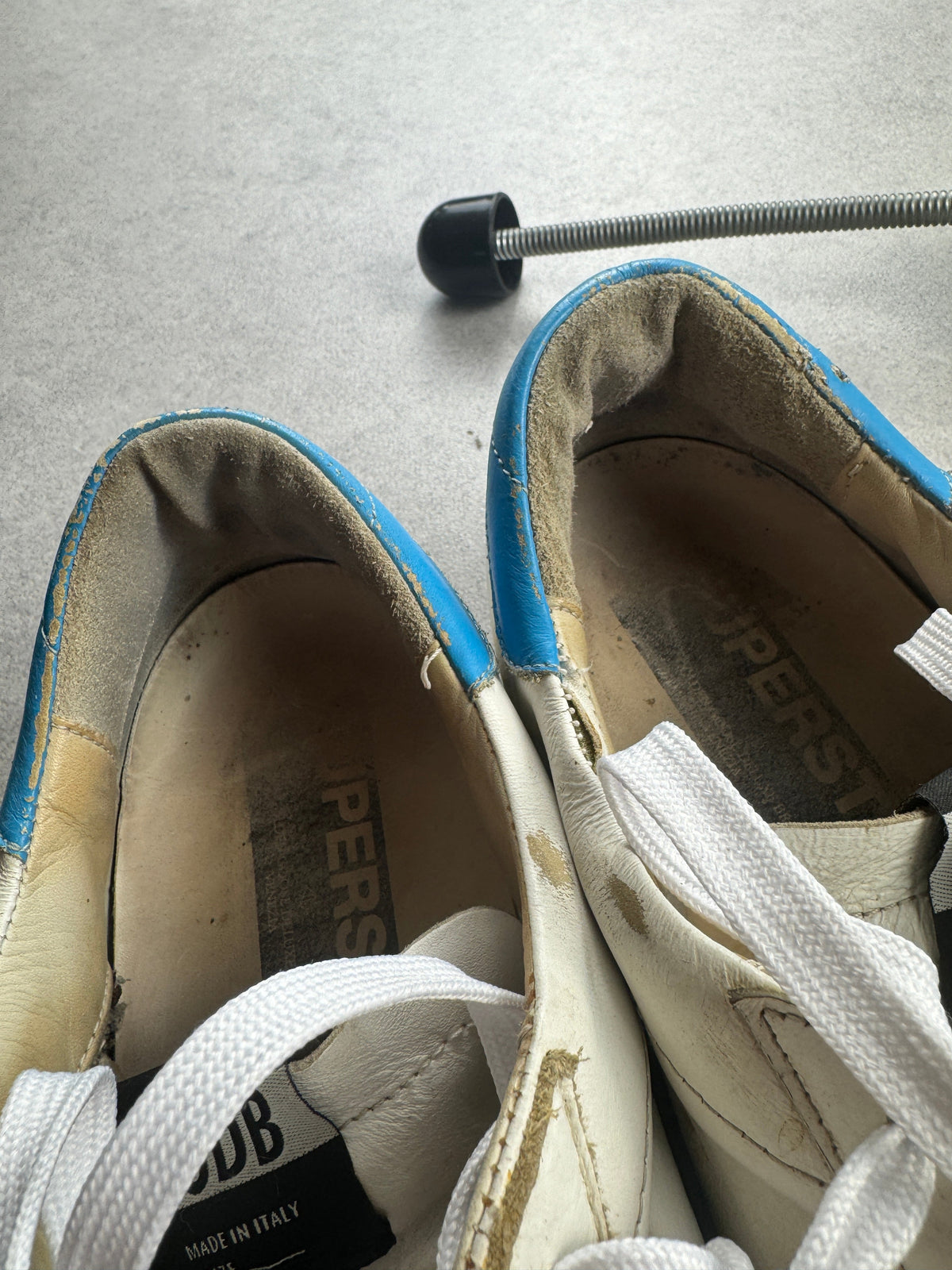 Golden Goose Superstar blanche et bleu 44/12 Golden Goose