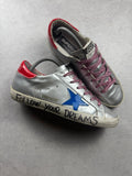 Golden Goose Superstar "Follow your dreams" grise 42/9 Golden Goose