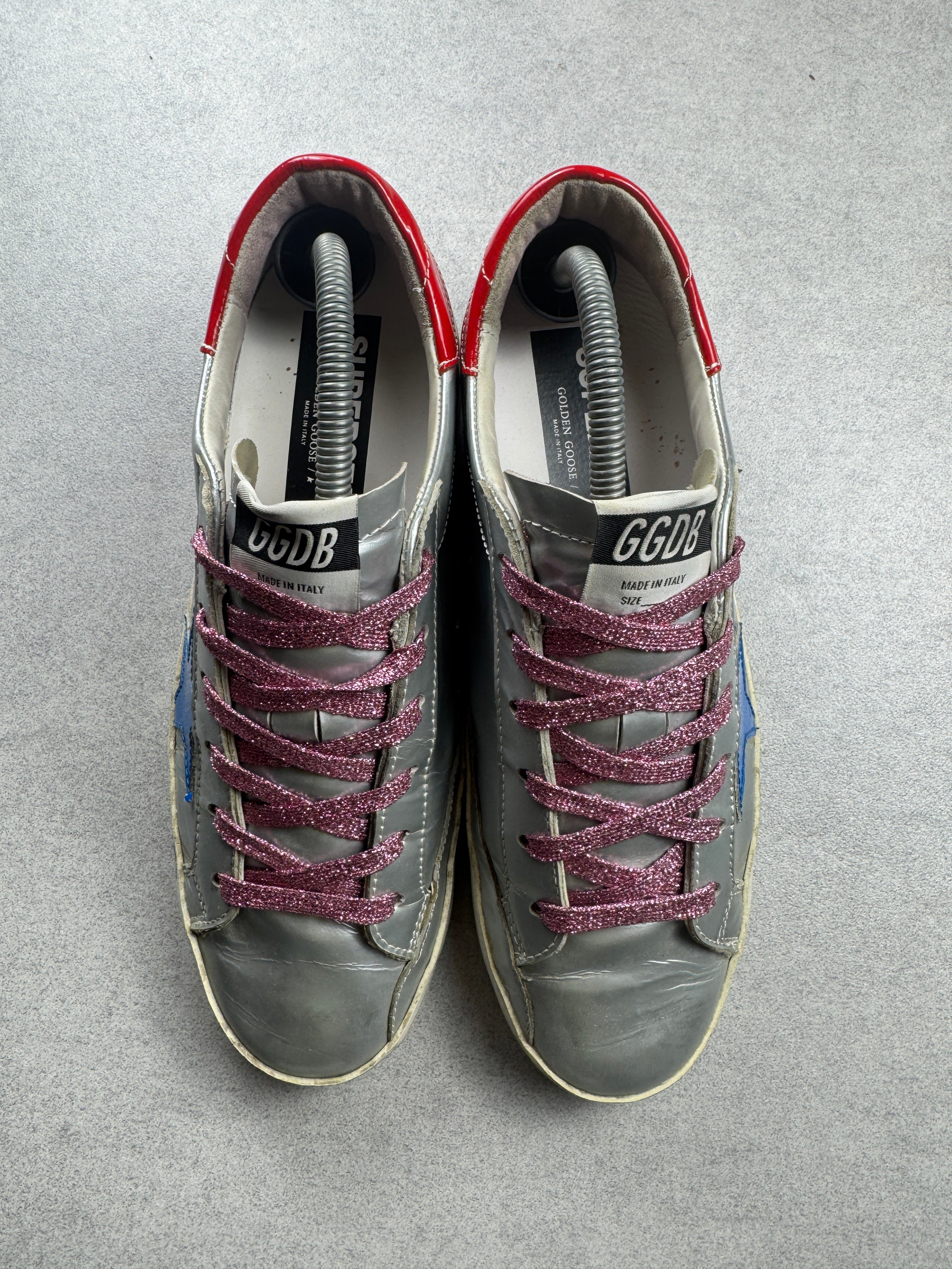 Golden Goose Superstar "Follow your dreams" grise 42/9 Golden Goose