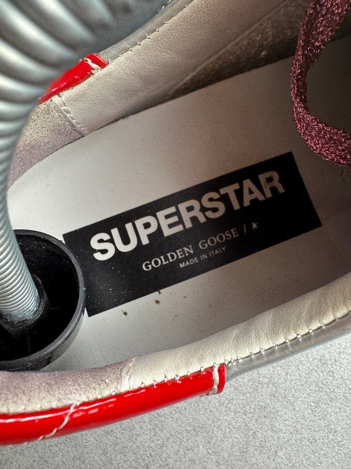 Golden Goose Superstar "Follow your dreams" grise 42/9 Golden Goose