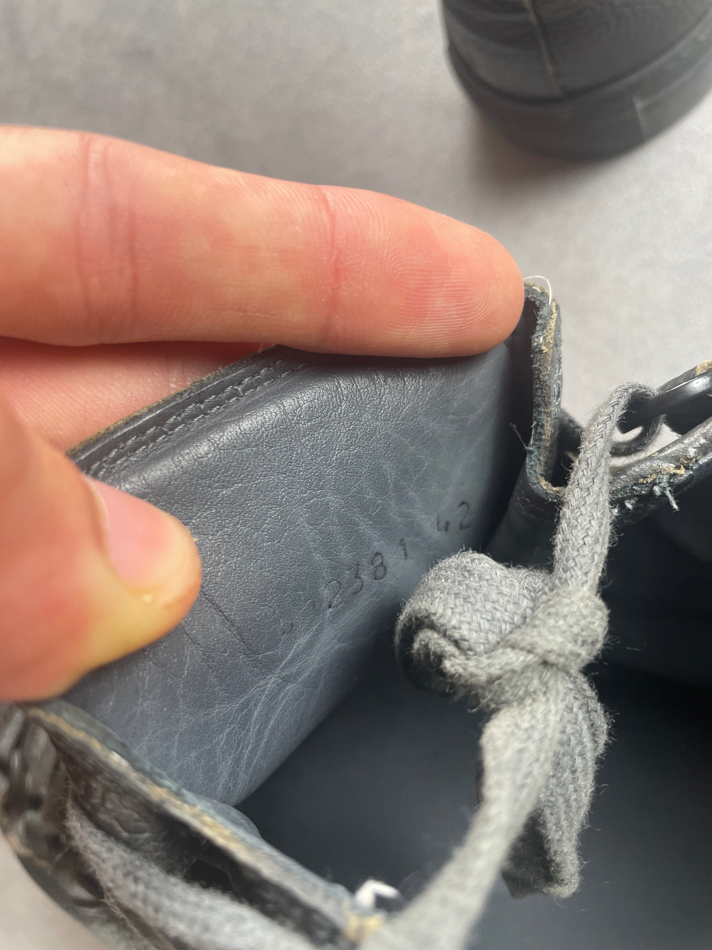 Balenciaga Arena High Gris Anthracite 42/10 Balenciaga