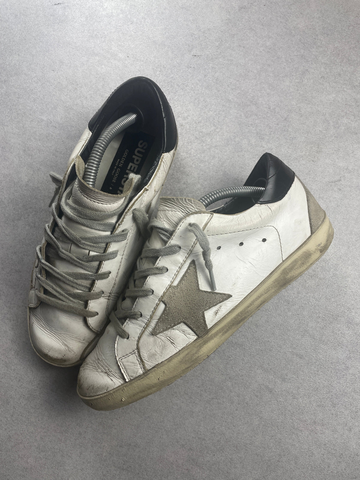 Golden Goose Superstar blanche et grise 36/4 Golden Goose